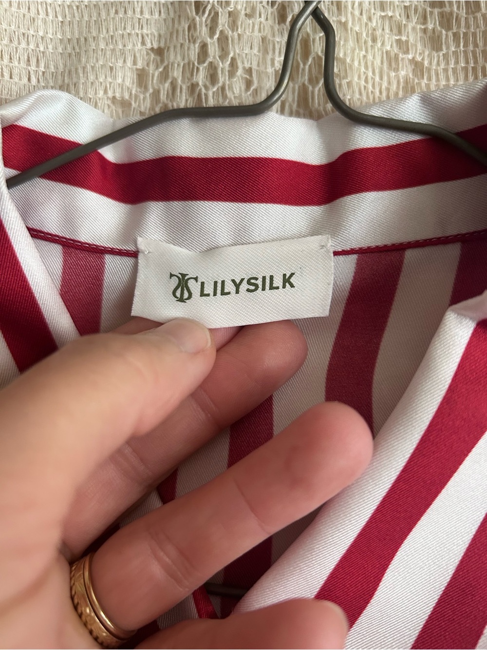 Lilysilk Amalfi Striped Silk Shirt - Picture 3 of 11